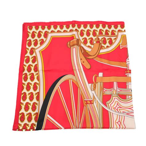 les roues de phaeton hermes|Hermès Les Roues de Phaeton Scarf 90 in Multicolor Silk.